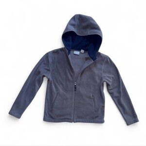 Duck Head Jeans Co. Youth Blue Fleece Full Zip Hoodie Jacket Size M (10-12)